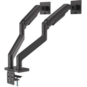 Manhattan 462587 flat panel bureau steun 2 orig - Manhattan 462587 voor 2 schermen tot 45" Bureausteun (zwart)