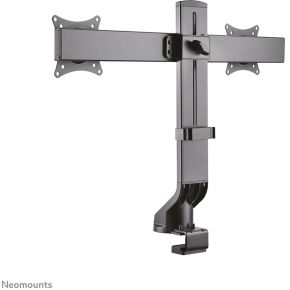 Neomounts 27 monitorarm fpma d860dblack 3 orig - Neomounts Fpma-D860Dblack voor 2 schermen tot 27" Bureausteun (zwart)