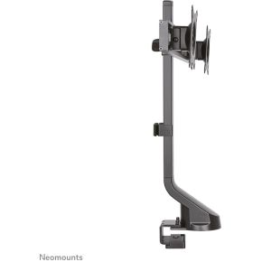 Neomounts 27 monitorarm fpma d860dblack 4 orig - Neomounts Fpma-D860Dblack voor 2 schermen tot 27" Bureausteun (zwart)
