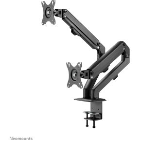 Neomounts 27 monitorarm zwart fpma d650d 7 orig - Neomounts FPMA-D650DBLACK voor 2 schermen tot 27" Bureausteun (zwart)