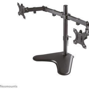 Neomounts 32 desk mount stand fpma d550d 2 orig - Neomounts Flatscreen voor 2 schermen tot 32" Bureausteun (zwart)