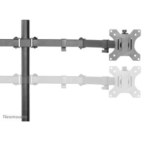 Neomounts 32 desk mount stand fpma d550d 4 orig - Neomounts Flatscreen voor 2 schermen tot 32" Bureausteun (zwart)