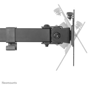 Neomounts 32 desk mount stand fpma d550d 6 orig - Neomounts Flatscreen voor 2 schermen tot 32" Bureausteun (zwart)