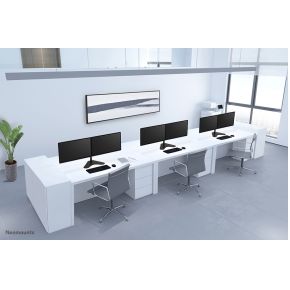 Neomounts 32 desk mount stand fpma d550d 7 orig - Neomounts Flatscreen voor 2 schermen tot 32" Bureausteun (zwart)