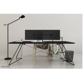Neomounts 32 desk mount stand fpma d550d 8 orig - Neomounts Flatscreen voor 2 schermen tot 32" Bureausteun (zwart)