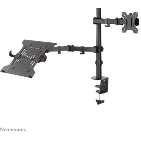 Neomounts 32 klem monitor en laptoparm z 3 orig - Neomounts FPMA-D550NOTEBOOK laptop en tot 32" Bureausteun (zwart)