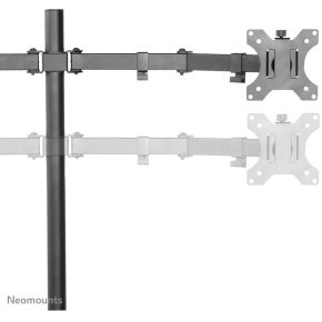 Neomounts 32 monitorarm zwart fpma d550d 5 orig - Neomounts Fpma-D550Dblack voor 2 schermen tot 32" Bureausteun (zwart)