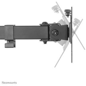 Neomounts 32 monitorarm zwart fpma d550d 6 orig - Neomounts Fpma-D550Dblack voor 2 schermen tot 32" Bureausteun (zwart)