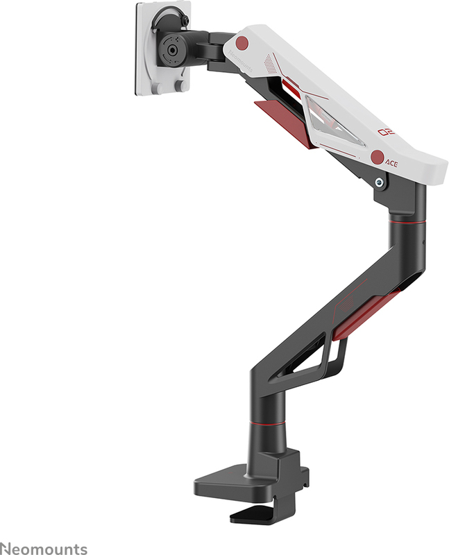 Neomounts ace ds70 256rd1 monitorarm 3 orig - Neomounts ACE gaming DS70-256RD1 Gaming tot 57" Bureausteun (rood)