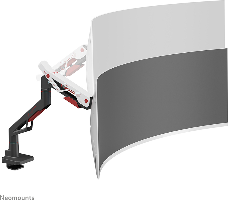Neomounts ace ds70 256rd1 monitorarm 8 orig - Neomounts ACE gaming DS70-256RD1 Gaming tot 57" Bureausteun (rood)