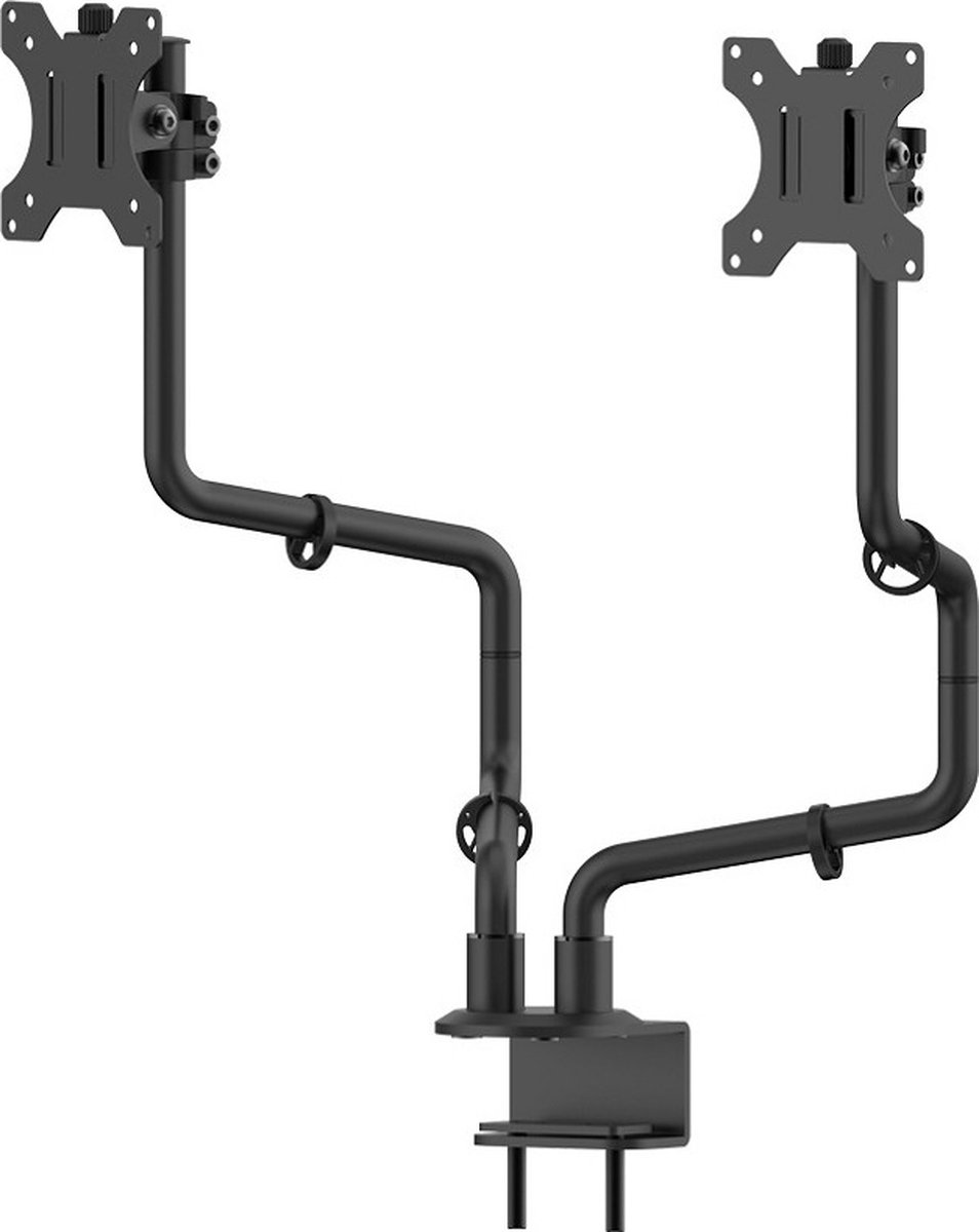 Neomounts by newstar fpma d010 monitor a 8 orig - Neomounts By Newstar voor 2 schermen tot 30" Bureausteun (zwart)
