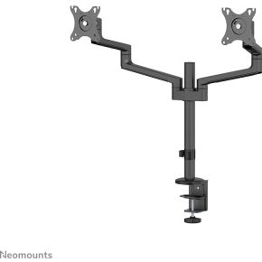 Neomounts ds60 425bl2 monitorarm 17 27 2 orig - Neomounts DS60-425BL2 voor 2 schermen tot 27" Bureausteun (zwart)