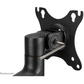 Neomounts ds60 425bl2 monitorarm 17 27 6 orig - Neomounts DS60-425BL2 voor 2 schermen tot 27" Bureausteun (zwart)
