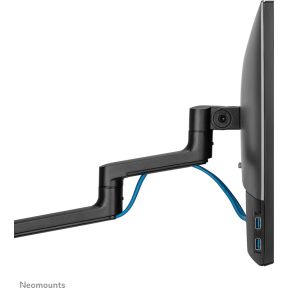 Neomounts ds60 425bl2 monitorarm 17 27 7 orig - Neomounts DS60-425BL2 voor 2 schermen tot 27" Bureausteun (zwart)