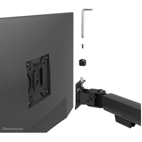 Neomounts ds60 600bl1 monitorarm 10 32 q 7 orig - Neomounts DS60-600BL1 Monitorarm 10-32" tot 32" Bureausteun (zwart)