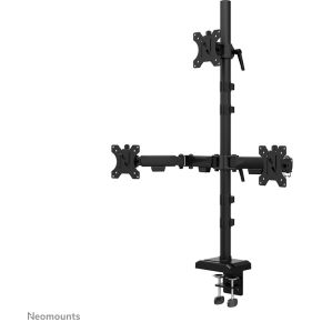 Neomounts ds60 600bl2 1 monitorarm voor 2 orig - Neomounts DS60-600BL2-1 Monitorarm voor 3 schermen tot 32" Bureausteun