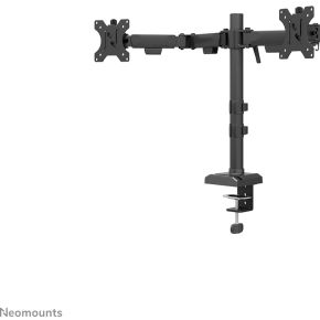 Neomounts ds60 600bl2 monitorarm 10 32 q 2 orig - Neomounts DS60-600BL2 voor 2 schermen tot 32" Bureausteun (zwart)