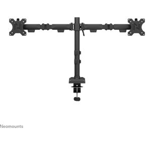 Neomounts ds60 600bl2 monitorarm 10 32 q 3 orig - Neomounts DS60-600BL2 voor 2 schermen tot 32" Bureausteun (zwart)