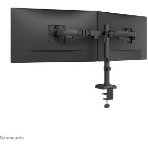 Neomounts ds60 600bl2 monitorarm 10 32 q 4 orig - Neomounts DS60-600BL2 voor 2 schermen tot 32" Bureausteun (zwart)