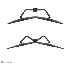 Neomounts ds60 600bl2 monitorarm 10 32 q 6 orig - Neomounts DS60-600BL2 voor 2 schermen tot 32" Bureausteun (zwart)