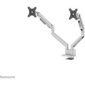 Neomounts ds70 250sl2 monitorarm 2 orig - Neomounts DS70-250SL2 voor 2 schermen tot 32" Bureausteun (zilver)