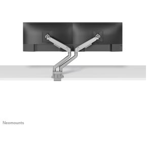 Neomounts ds70 250sl2 monitorarm 4 orig - Neomounts DS70-250SL2 voor 2 schermen tot 32" Bureausteun (zilver)