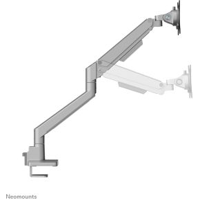 Neomounts ds70 250sl2 monitorarm 5 orig - Neomounts DS70-250SL2 voor 2 schermen tot 32" Bureausteun (zilver)