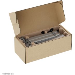 Neomounts ds70 250sl2 monitorarm 6 orig - Neomounts DS70-250SL2 voor 2 schermen tot 32" Bureausteun (zilver)