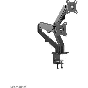 Neomounts ds70 700bl2 monitorarm 2 orig - Neomounts Ds70-700Bl2 voor 2 schermen tot 27" Bureausteun (zwart)