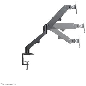 Neomounts ds70 700bl2 monitorarm 4 orig - Neomounts Ds70-700Bl2 voor 2 schermen tot 27" Bureausteun (zwart)