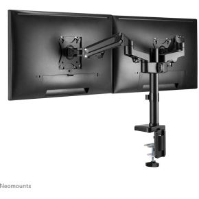 Neomounts ds70 750bl2 monitor bureausteu 5 orig - Neomounts Ds70-750Bl2 voor 2 schermen tot 27" Bureausteun (zwart)