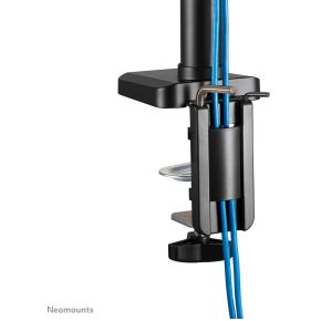 Neomounts ds70 750bl2 monitor bureausteu 7 orig - Neomounts Ds70-750Bl2 voor 2 schermen tot 27" Bureausteun (zwart)