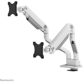Neomounts ds70s 950wh2 monitorarm 2 orig - Neomounts DS70S-950WH2 voor 2 schermen tot 35" Bureausteun (wit)