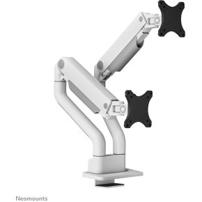 Neomounts ds70s 950wh2 monitorarm 6 orig - Neomounts DS70S-950WH2 voor 2 schermen tot 35" Bureausteun (wit)