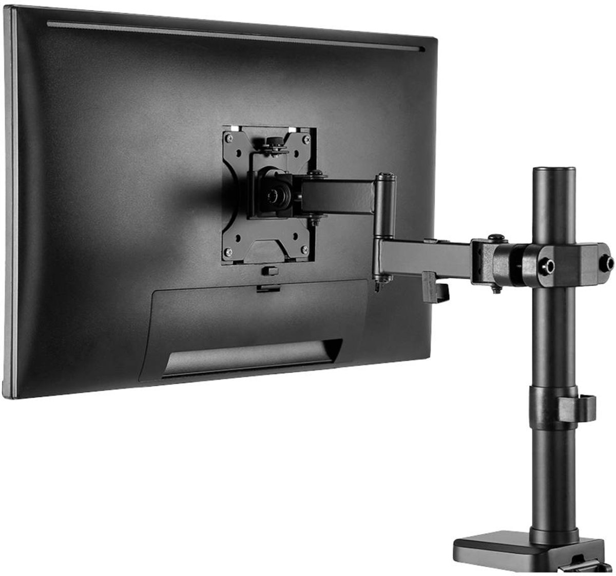 Neomounts fl40 450bl11 tv paalsteun beve 3 orig - Neomounts FL40-450BL11 TV-paalsteun tot 32" Monitorstandaard (zwart)