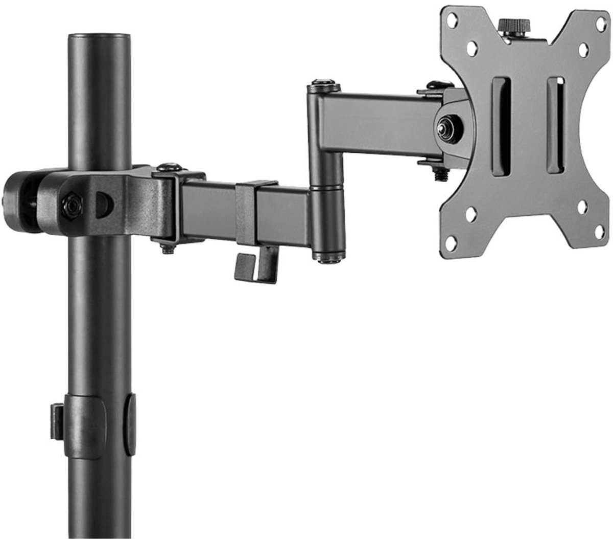 Neomounts fl40 450bl11 tv paalsteun beve 6 orig - Neomounts FL40-450BL11 TV-paalsteun tot 32" Monitorstandaard (zwart)