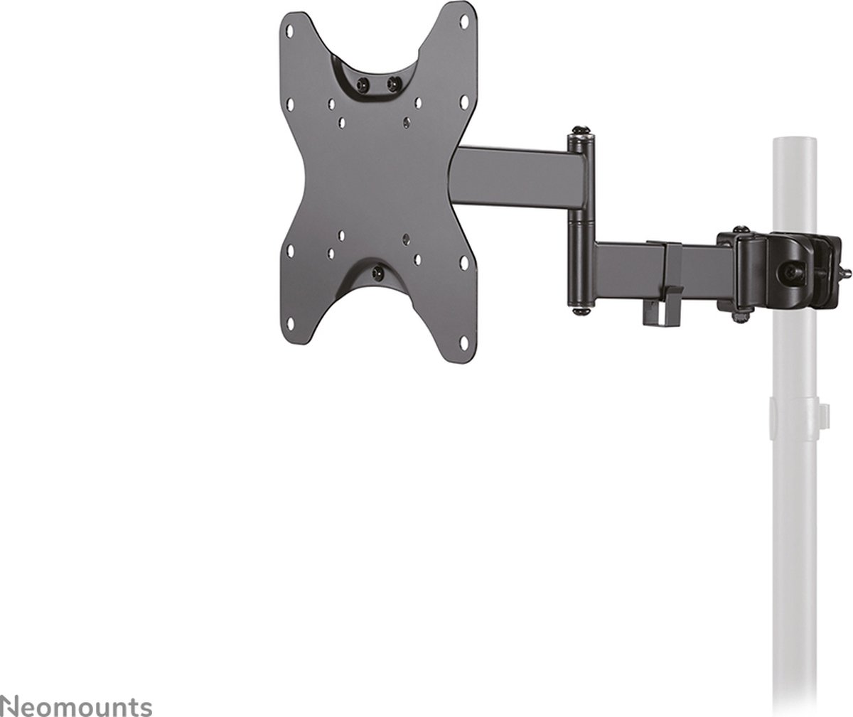 Neomounts fl40 450bl12 tv paalsteun 23 4 8 orig - Neomounts Fl40-450Bl12 Tv-Paalsteun 23-42" tot 42" Bureausteun (zwart)