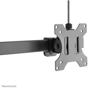 Neomounts flat screen desk mount stand f 5 orig - Neomounts Flatscreen voor 2 schermen tot 27" Monitorstandaard (zwart)