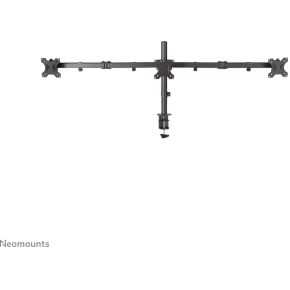 Neomounts flatscreen bureausteun fpma d5 2 orig - Neomounts Fpma-D550D3Black voor 3 schermen tot 27" Bureausteun (zwart)