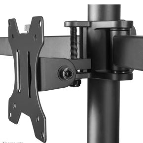 Neomounts flatscreen bureausteun fpma d5 3 orig - Neomounts Fpma-D550D3Black voor 3 schermen tot 27" Bureausteun (zwart)