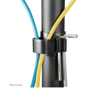 Neomounts flatscreen bureausteun fpma d5 6 orig - Neomounts Fpma-D550D3Black voor 3 schermen tot 27" Bureausteun (zwart)