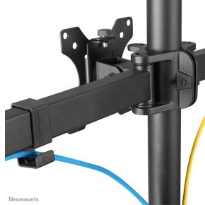 Neomounts flatscreen bureausteun fpma d5 7 orig - Neomounts Fpma-D550D3Black voor 3 schermen tot 27" Bureausteun (zwart)