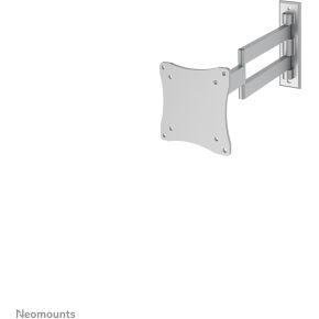 Neomounts flatscreen muurbeugel fpma w83 2 orig - Neomounts Wandsteun FPMA-W830 bevestiging tot 27" Muurbeugel (zilver)