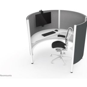 Neomounts fpma ch100black 30 klem zwart 8 orig - Neomounts Fpma-Ch100Black Monitorarm 1 tot 30" Bureausteun (zwart)