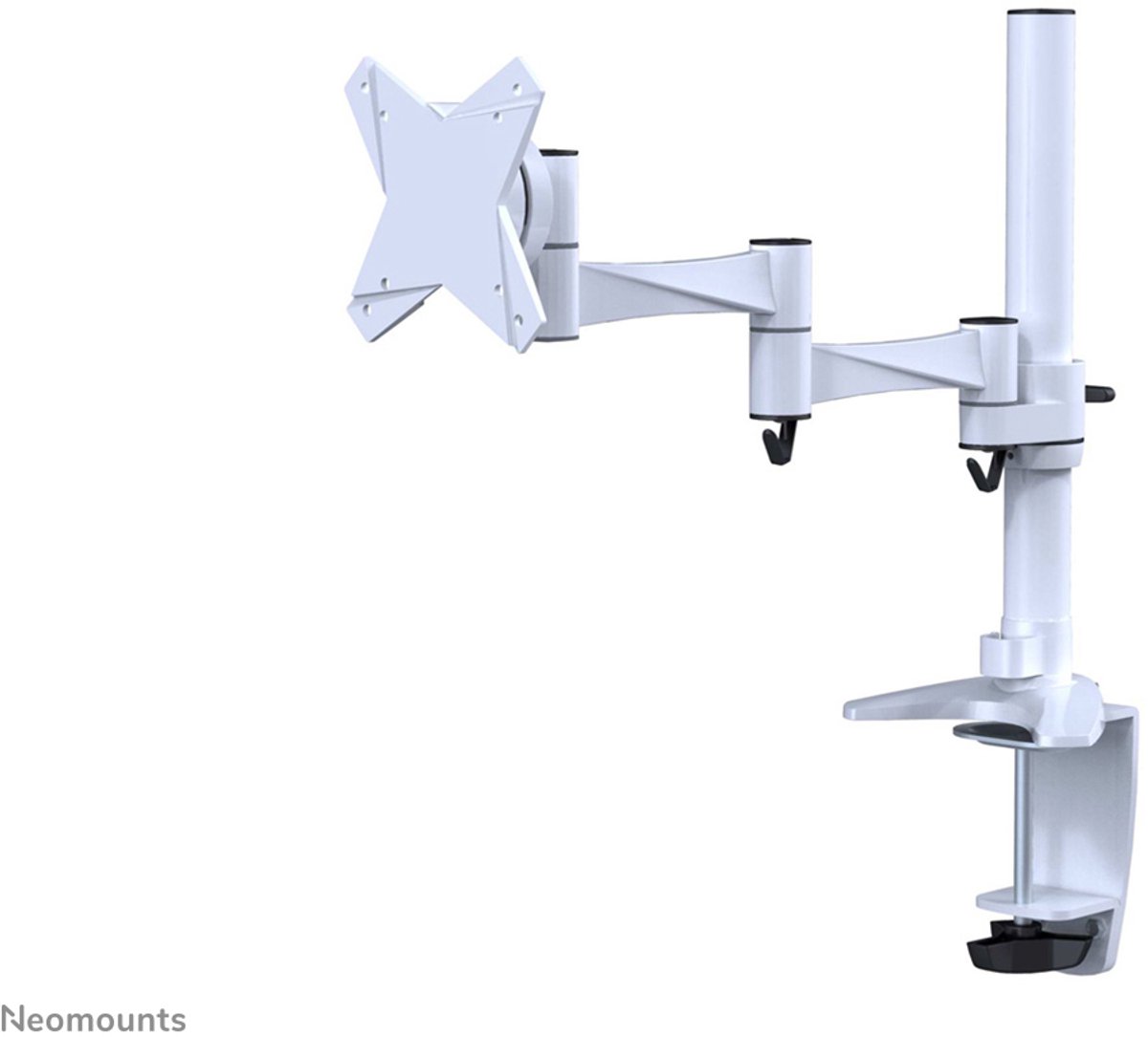 Neomounts fpma d1330white monitorarm 1 s 6 orig - Neomounts Fpma-D1330White Monitorarm 1 tot 30" Bureausteun (wit)