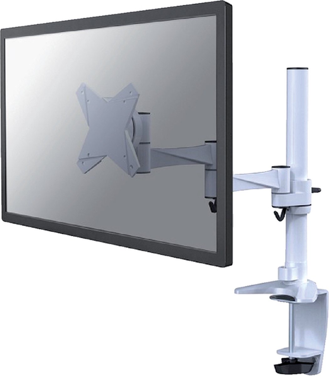 Neomounts fpma d1330white monitorarm 1 s 9 orig - Neomounts Fpma-D1330White Monitorarm 1 tot 30" Bureausteun (wit)