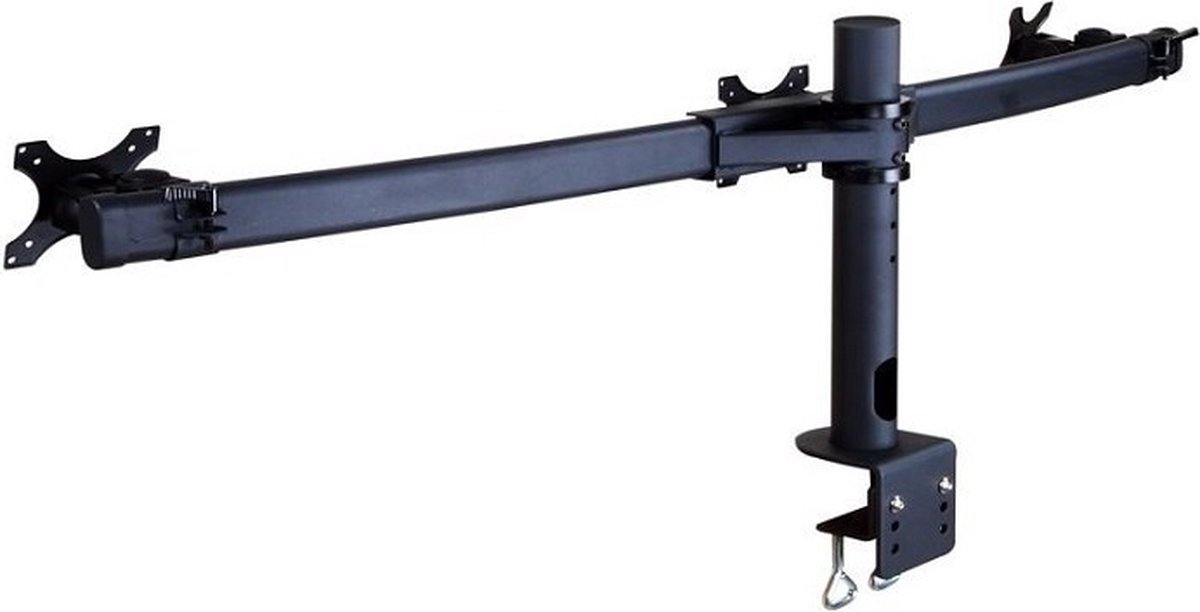 Neomounts fpma d700d3 monitor bureausteu 8 orig - Neomounts Fpma-D700D3 voor 3 schermen tot 27" Bureausteun (zwart)