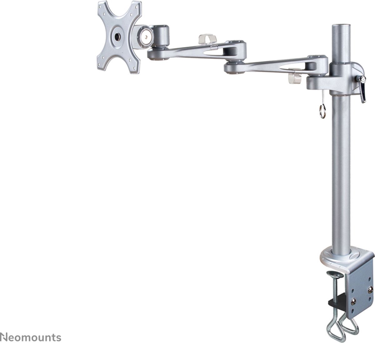 Neomounts fpma d935 monitorarm 1 scherm 3 orig - Neomounts Fpma-D935 Monitorarm 1 Scherm tot 30" Bureausteun (zilver)