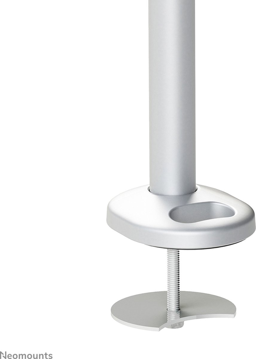 Neomounts fpma d935dg monitorarm 2 scher 7 orig - Neomounts Fpma-D935Dg voor 2 schermen tot 27" Bureausteun (zilver)