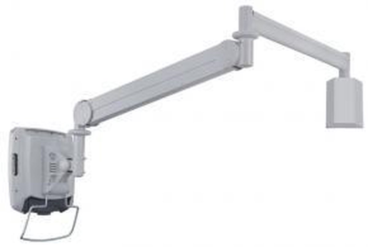 Neomounts fpma haw100 medische monitorar 3 orig - Neomounts Fpma-Haw100 Medische Monitorarm tot 24" Muurbeugel (wit)